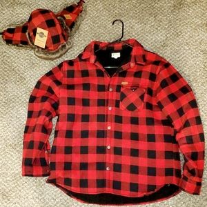 Flannel Red and Black